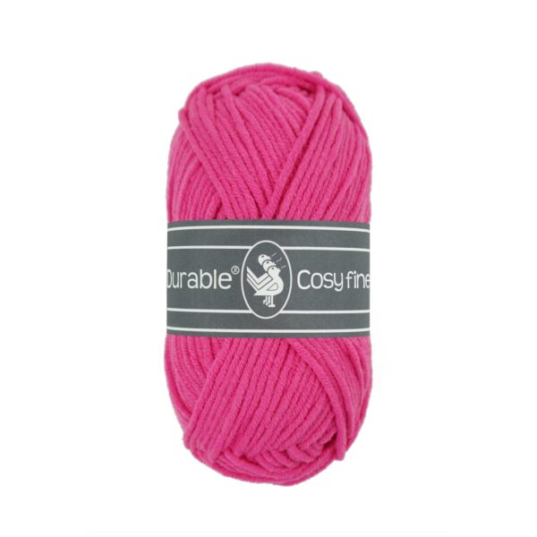 Durable Cosy Fine bol 50 gram Neon Pink