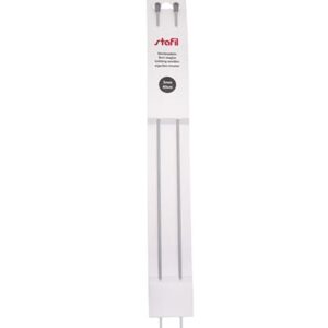 Breinaald met knop aluminium 40cm 3.00mm