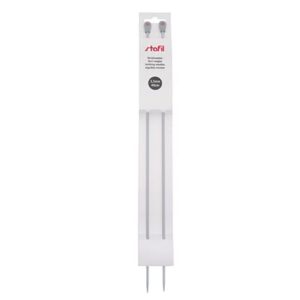 Breinaald met knop aluminium 40cm 3.50mm