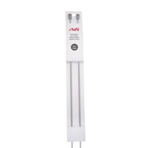 Breinaald met knop aluminium 40cm 4.00mm