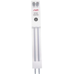 Breinaald met knop aluminium 40cm 7.00mm