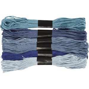 Borduurgaren blauw