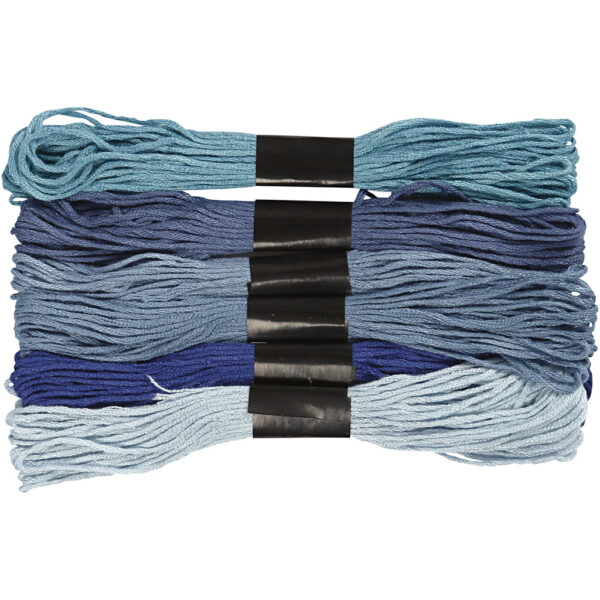 Borduurgaren blauw