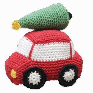 DIY Haakpakket - Kerstauto