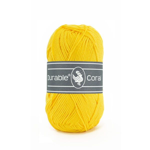 Durable Coral katoen 50 gram 2180 - Bright Yellow