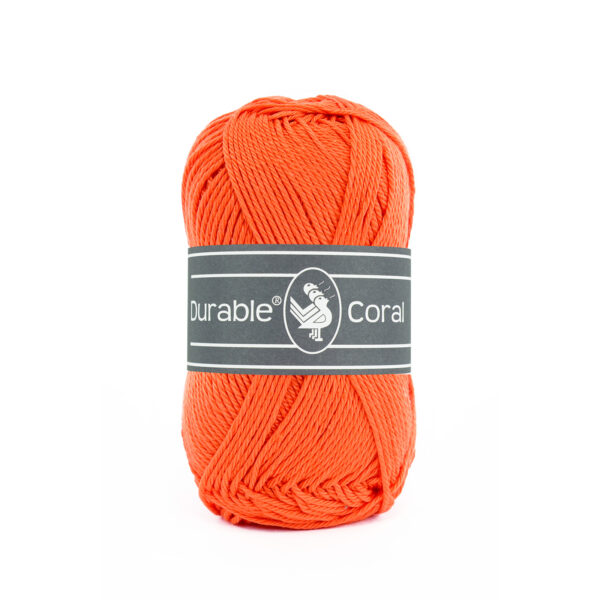Durable Coral katoen 50 gram 2194 - Orange