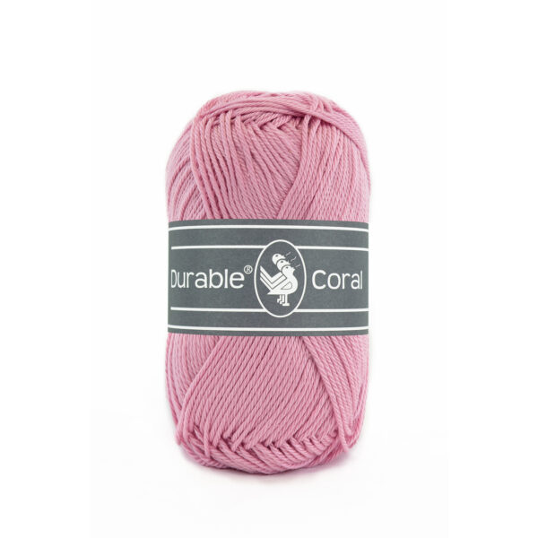 Durable Coral katoen 50 gram 224 - Old Rose