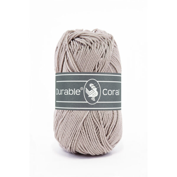 Durable Coral katoen 50 gram 340 - Taupe