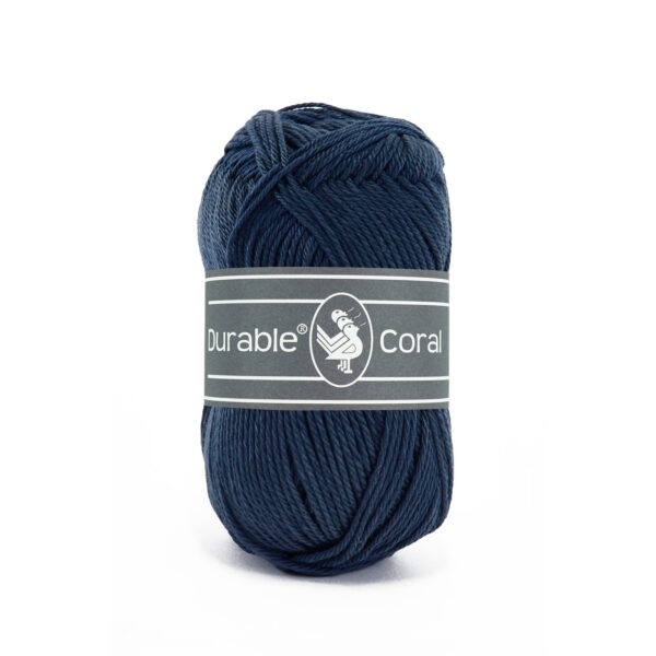 Durable Coral katoen 50 gram 370 - Jeans