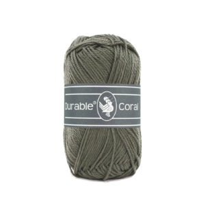 Durable Coral katoen 50 gram 389 - Slate