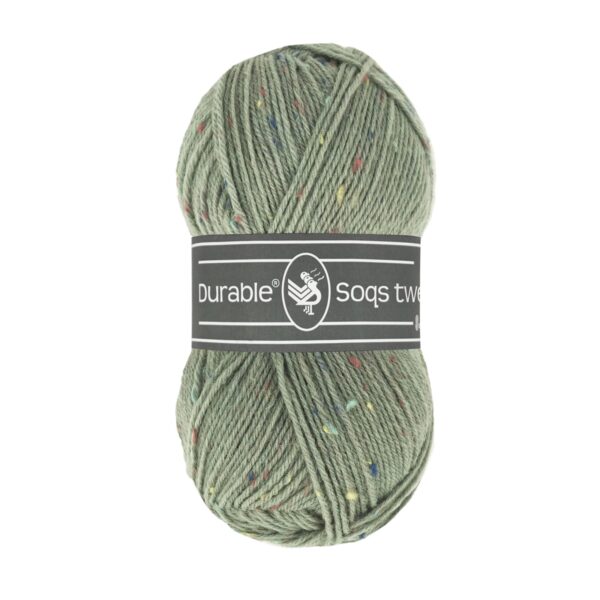 Durable Soqs tweed 50 gram 402 Seagrass