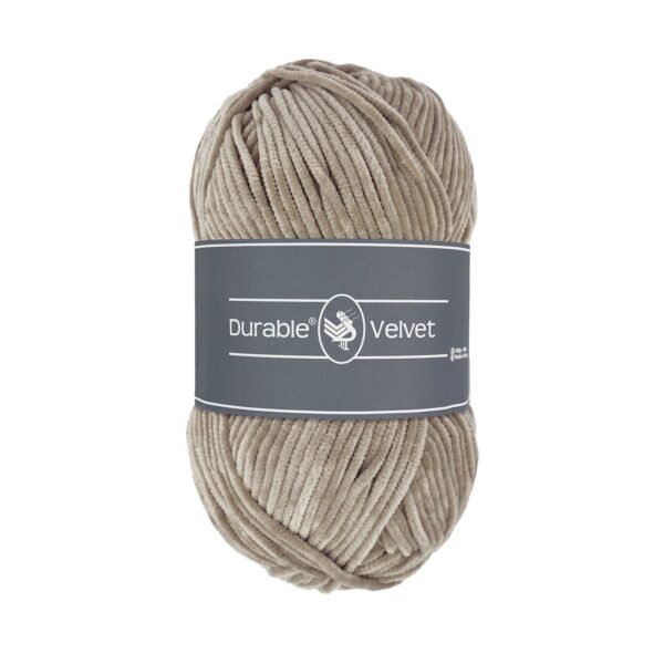 Durable Velvet 100 gram 343 Warm Taupe
