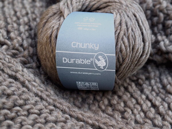 Durable Chunky Wool brei- en haakgaren 326 Ivory - Afbeelding 9