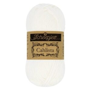 Scheepjes Cahlista 106 Snow White