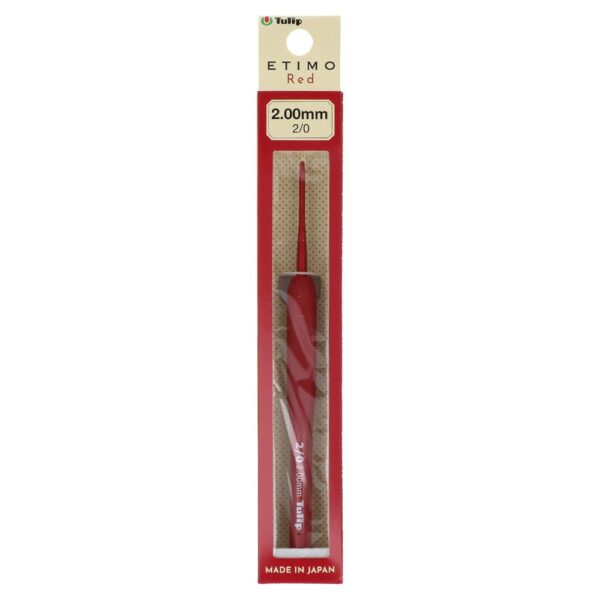Tulip Etimo Red haaknaald softgrip - Afbeelding 3