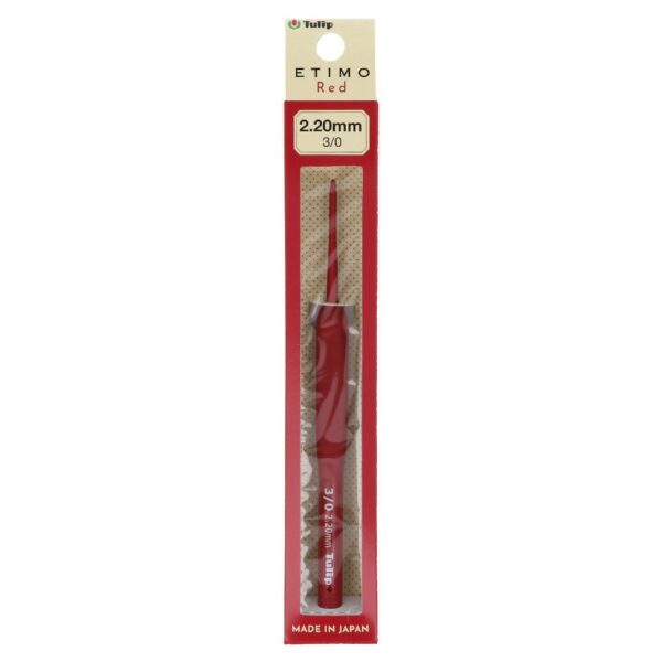 Tulip Etimo Red haaknaald softgrip - Afbeelding 2