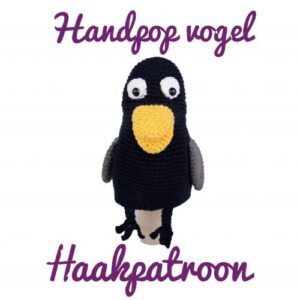 Handpop vogel haken