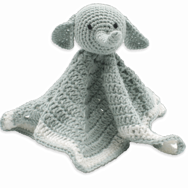 DIY Haakpakket - Knuffeldoekje Olifant