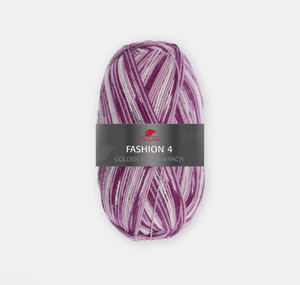 Pro Lana Fashion 4 Sokkenwol Golden Socks 685 paars
