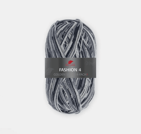 Pro Lana Fashion 4 Sokkenwol Golden Socks 687 zwart