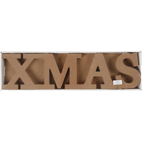 XMAS Letter Kandelaar H14,5 cm dikte 3,2 cm - Afbeelding 7