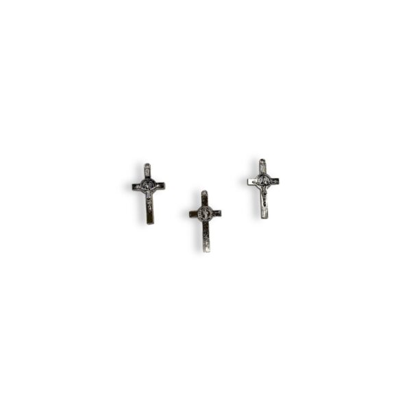 Bedel Kruis Jesus Zilver 38mm