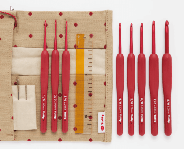 Tulip Etimo Red haaknaalden set softgrip - Afbeelding 5