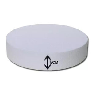 Piepschuim Vorm Cilinder hoogte 5cm en dia 10cm