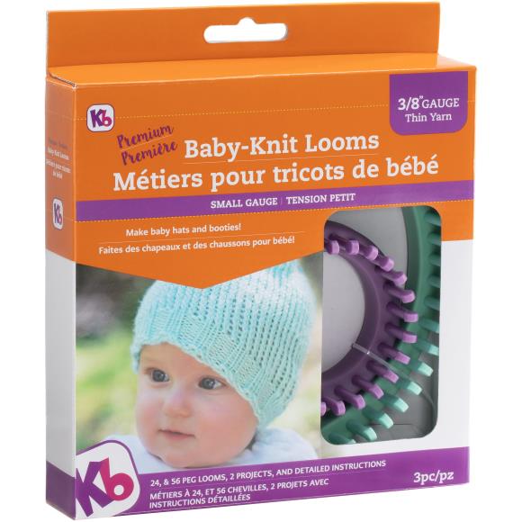 KB8200 Authentic Knitting Board Baby Knit Looms 2/Pkg - Afbeelding 3
