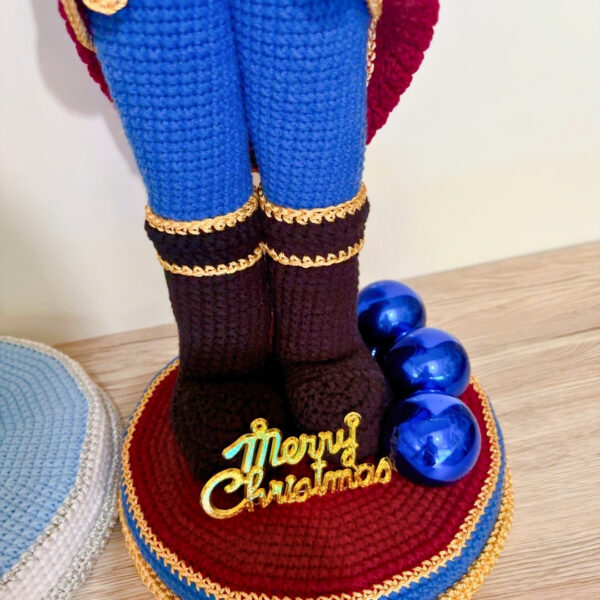 Kerstdecoratie Merry christmas tekst 7cm Zilver - Afbeelding 3