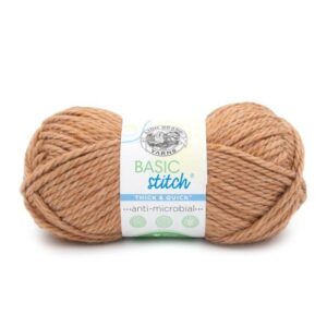 Lion Brand Basic Stitch Antimicrobial Thick & Quick Yarn Spice
