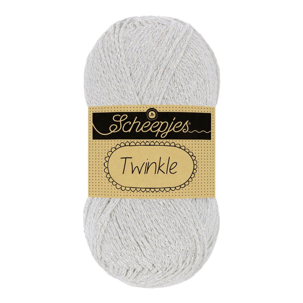 Scheepjes Twinkle 913 Zilver, Grijs
