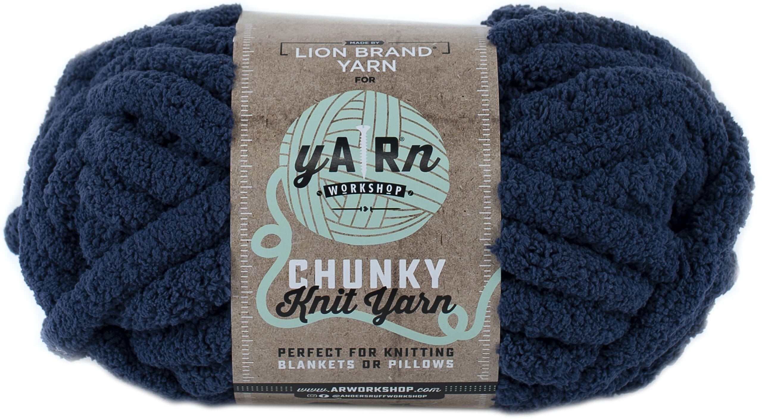 Lion Brand Yarn Chunky Knit Yarn Dusk