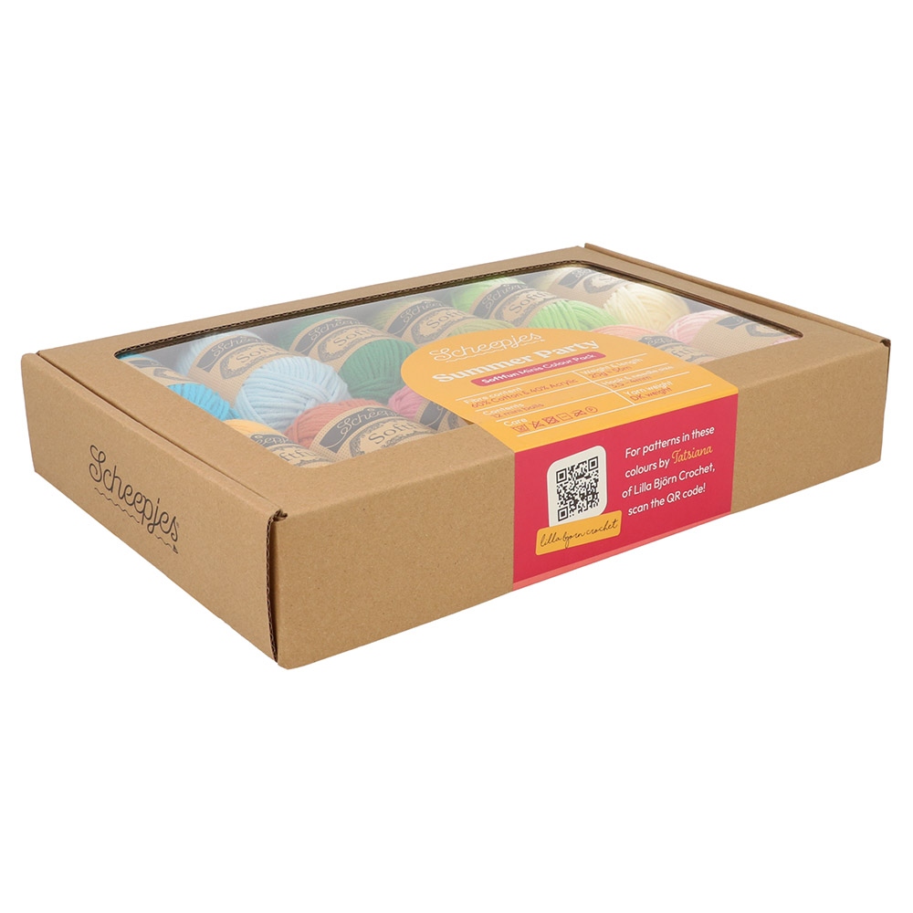 Scheepjes Softfun colour pack 12x20g Summer Party - Afbeelding 4
