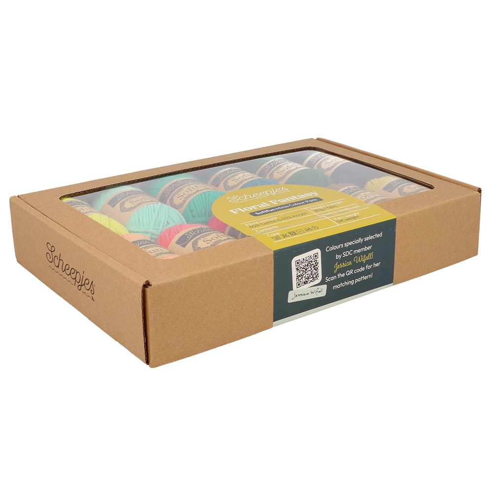 Scheepjes Softfun colour pack 12x20g Floral Fantasy - Afbeelding 2