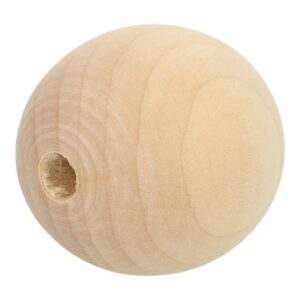 Houten kralen 6mm naturel