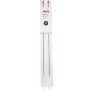 Breinaald met knop aluminium 40cm 3.00mm