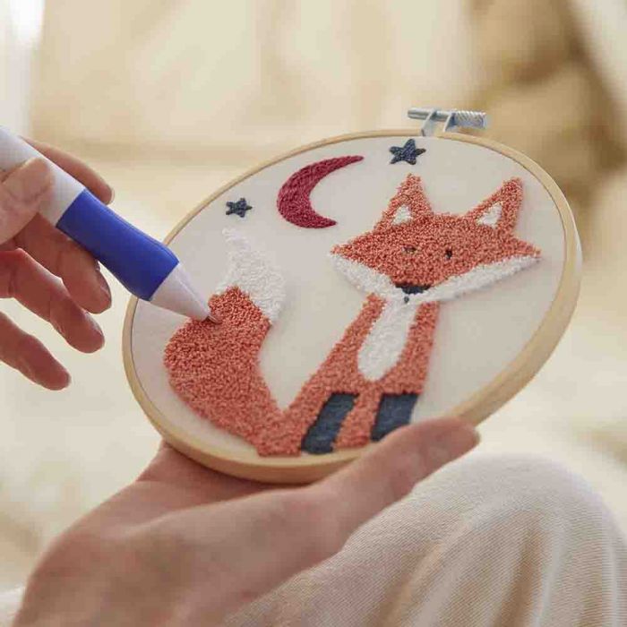 DMC Punch needle kit Vos - Afbeelding 3