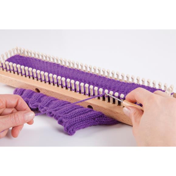 KB6480 Authentic Knitting Board All-N-One Loom 18"X3" - Afbeelding 5