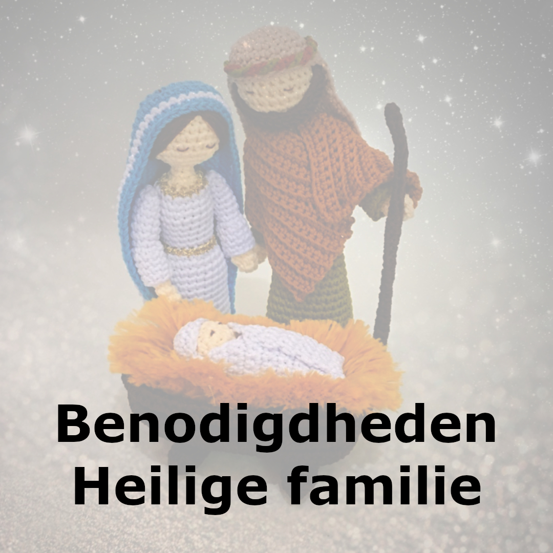 Benodigdheden De heilige familie