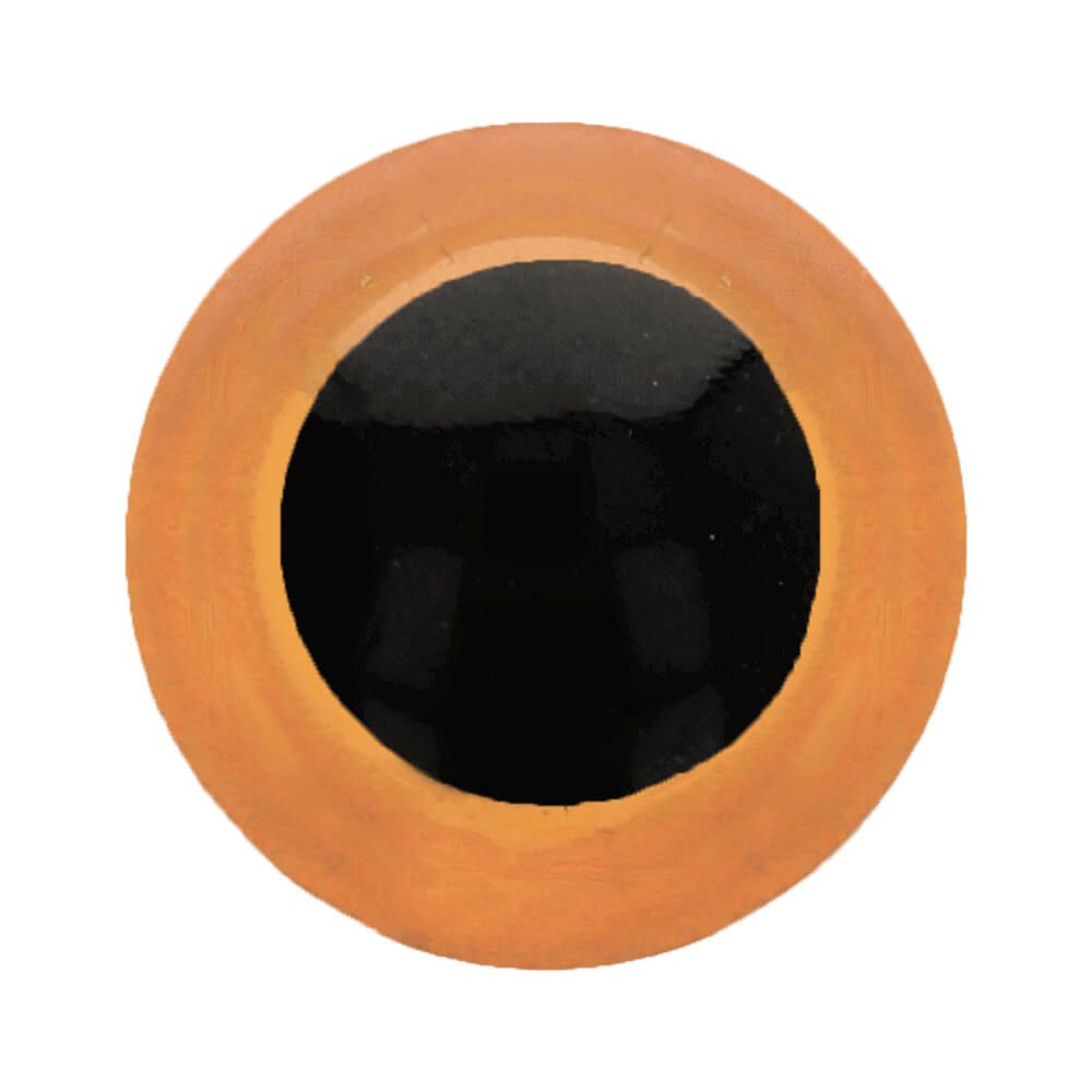 Veiligheidsoogjes 16mm Oranje (3 paar)