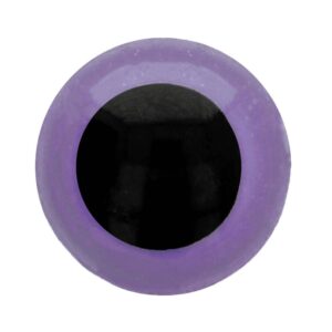 Veiligheidsoogjes 28mm Paars (2 paar)