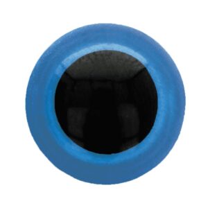Veiligheidsoogjes 30mm Blauw (2 paar)